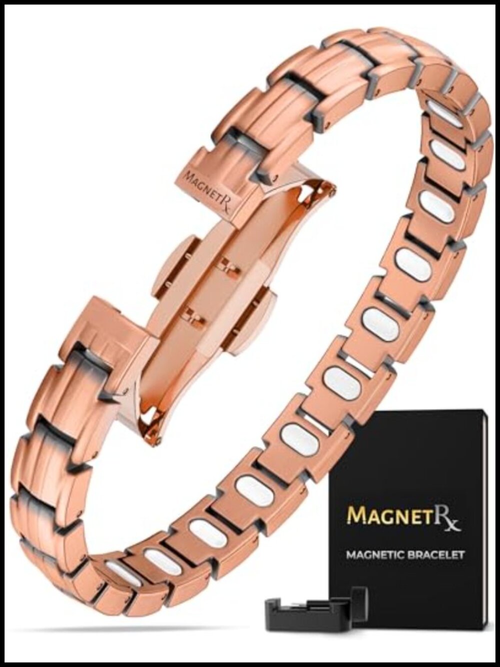 Magnetic Copper Bracelet - 5000 Gauss - Adjustable